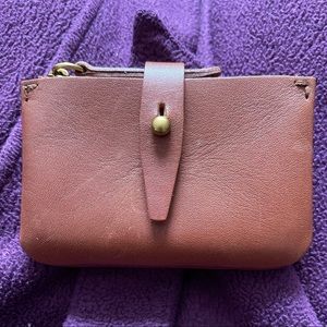 Coin, card, and money wallet.